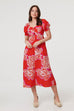 Anwyn Tie Front Midi Dress
