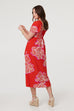 Anwyn Tie Front Midi Dress