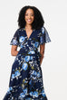 Paula Floral Print Midi Dress