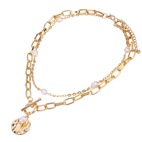 Guthrie Pearl Layer Necklace