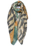 Rita Water Ripple Print Scarf