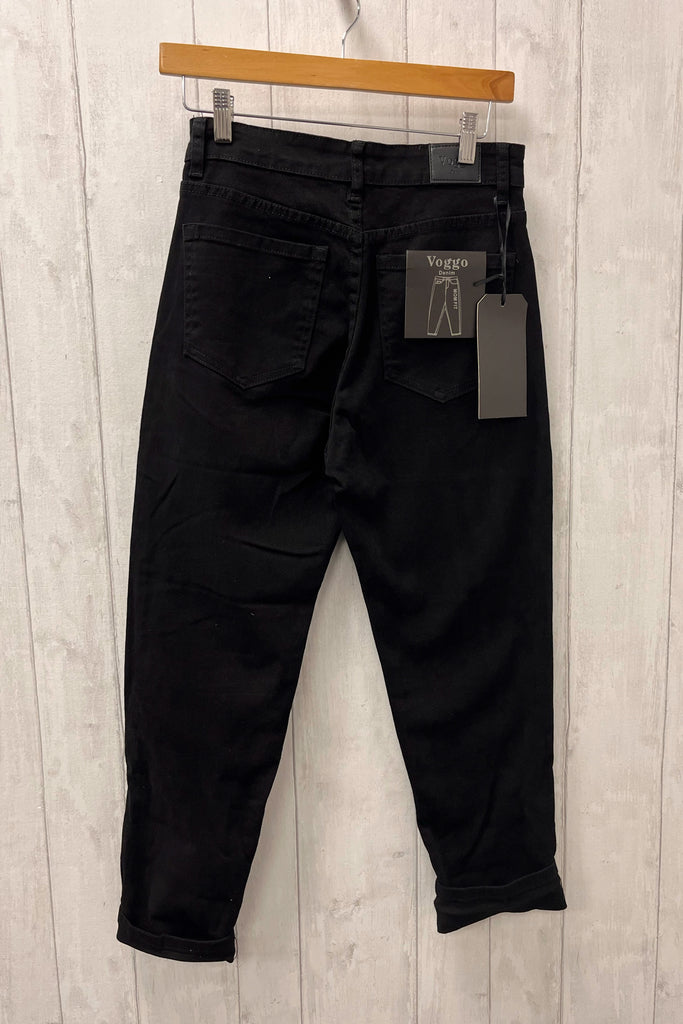 Chloe vintage black high-waist mom jeans for women | Circle Of Trust  official webshop