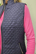 Mariah Quilted Stitch Detail Gilet