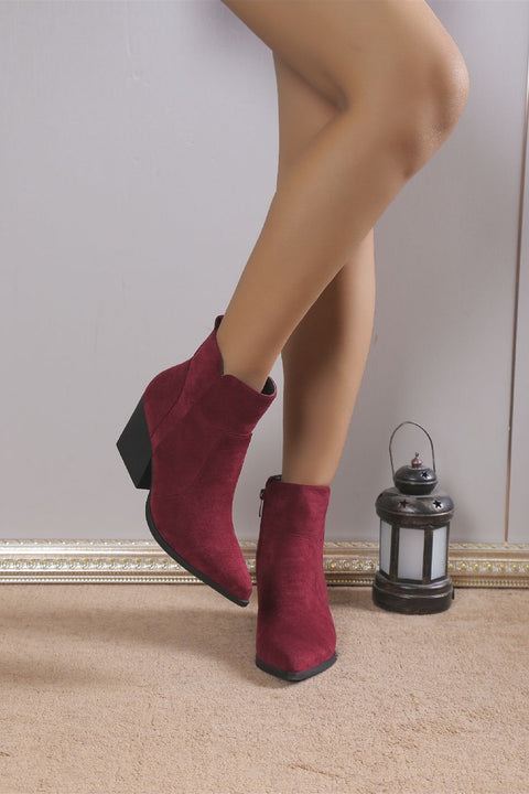 Cove Suedette Ankle Boots