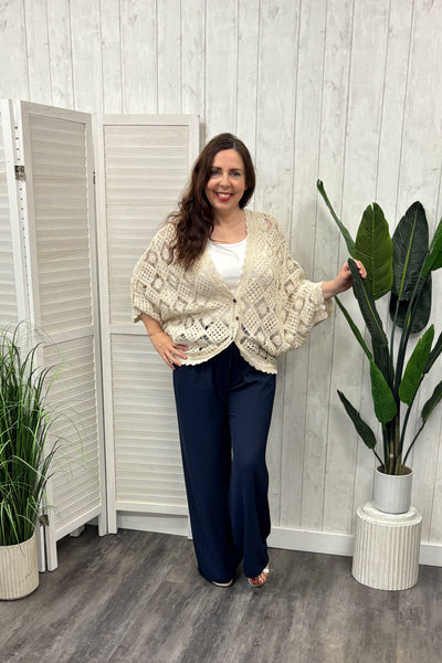 Sandra Crochet Cardigan
