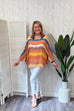 Celia Blurred Stripe Double Layer Top