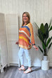 Celia Blurred Stripe Double Layer Top