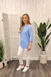 Diana Daisy Detail Knitted Top