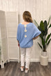 Diana Daisy Detail Knitted Top