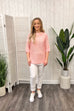 Diana Daisy Detail Knitted Top
