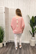 Diana Daisy Detail Knitted Top