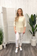 Diana Daisy Detail Knitted Top