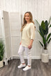 Diana Daisy Detail Knitted Top