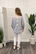 Diana Daisy Detail Knitted Top