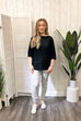 Diana Daisy Detail Knitted Top