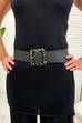 Raddix Woven Foil Buckle Belt