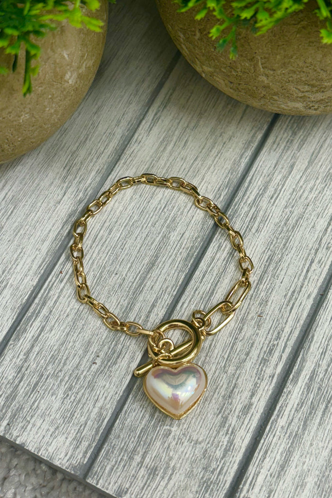 Tilly Heart Charm Bracelet