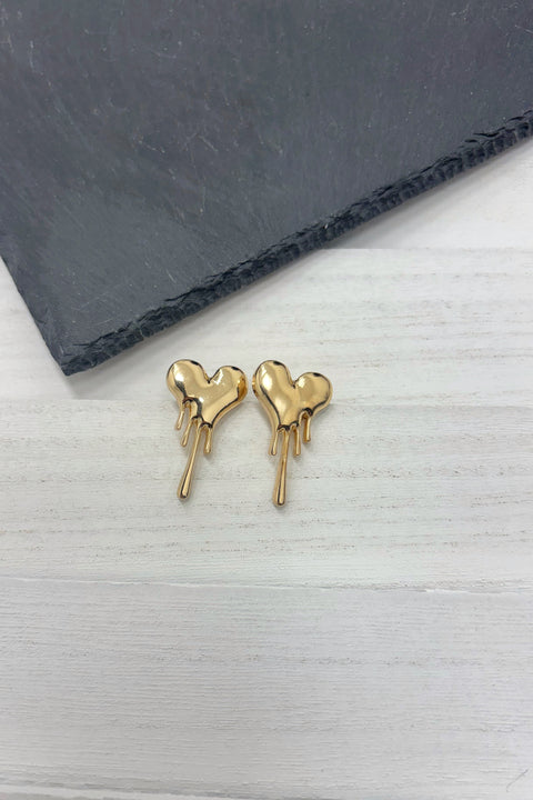 Andrea Heart Earrings