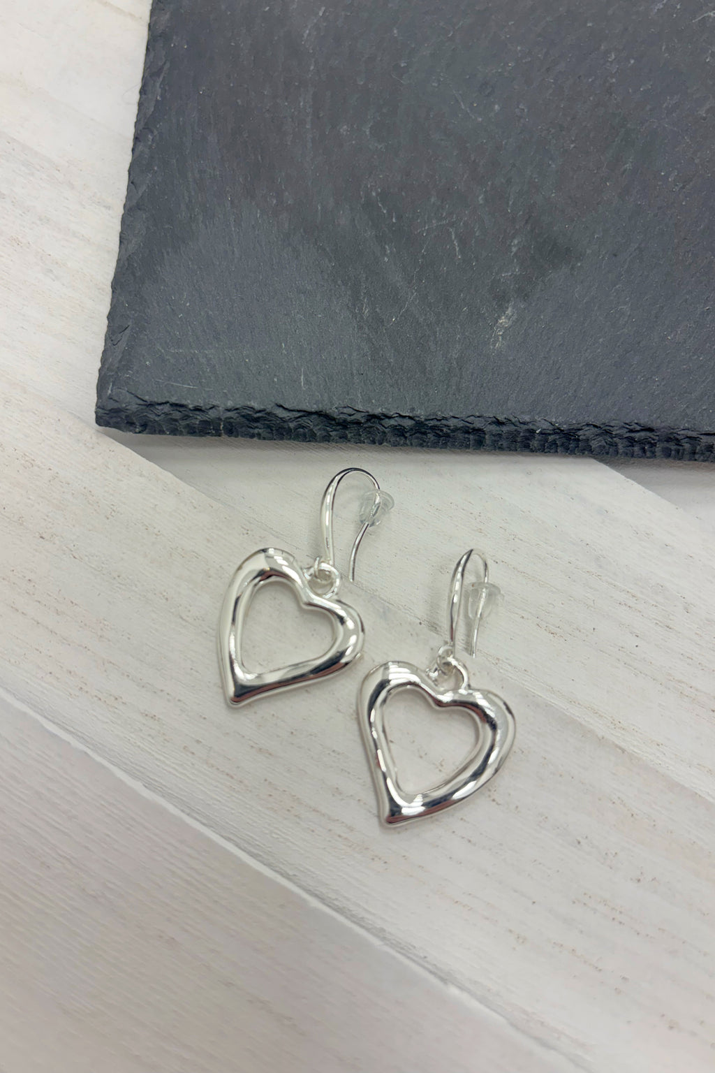 Alexa Heart Drop Earrings