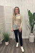 Myleene Mixed Stitch Popcorn Knit