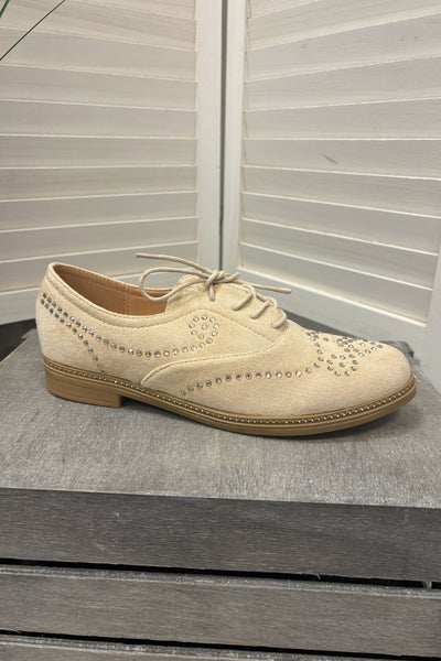 Avril Suedette Brogues