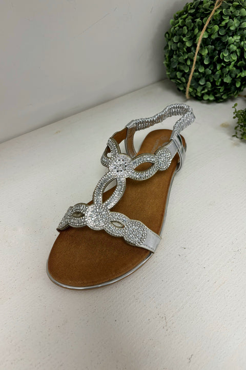 Astor Diamanté Embellished Sandals