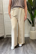 Catalina Wide Leg Belted Trousers