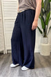 Catalina Wide Leg Belted Trousers
