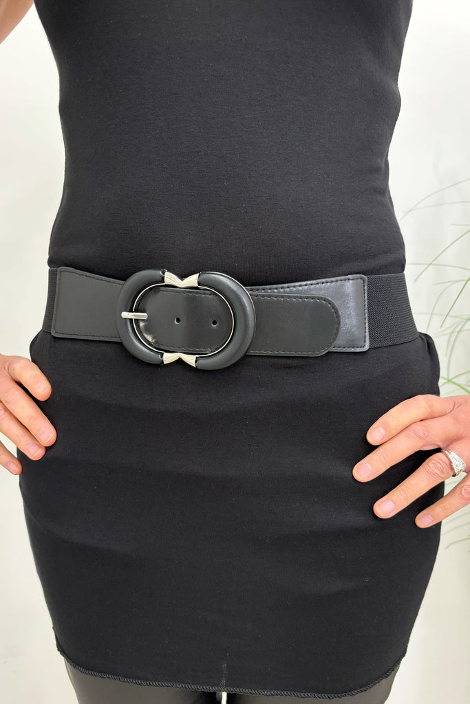 Danielle Statement Buckle Elasticated Belt