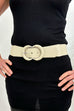 Danielle Statement Buckle Elasticated Belt