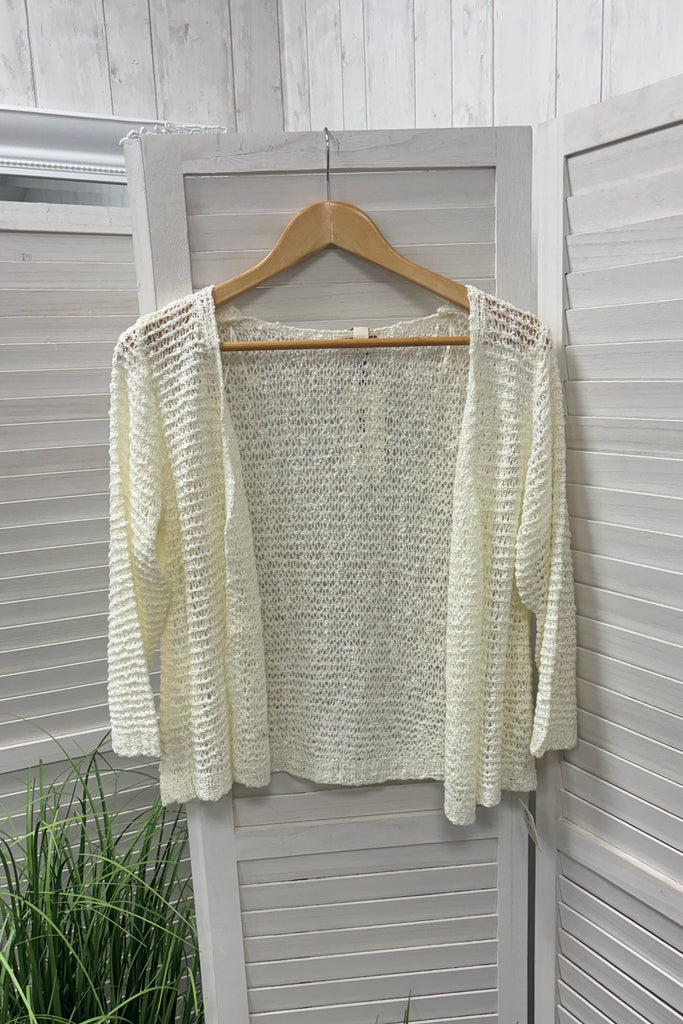 Bobbi Popcorn Open Cardi