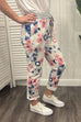 Harriet Geometric Floral Joggers