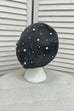 Chloe Knitted Pearl Beret