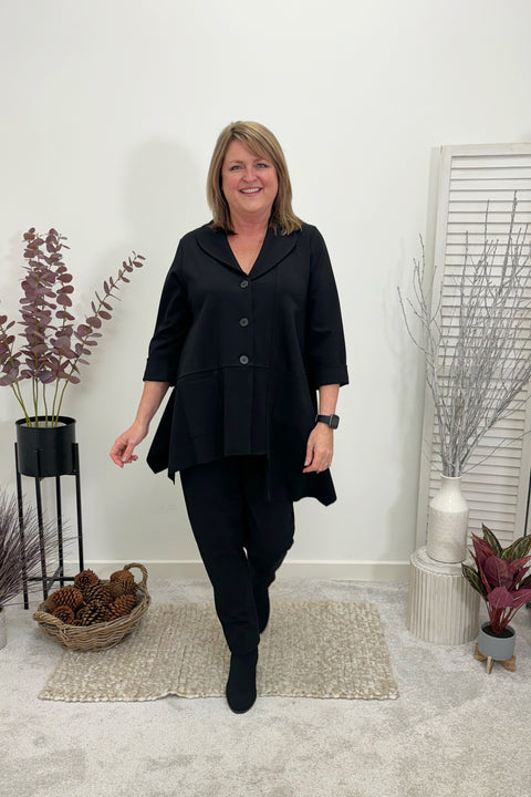 Elle Signature Viscose Blend Jacket