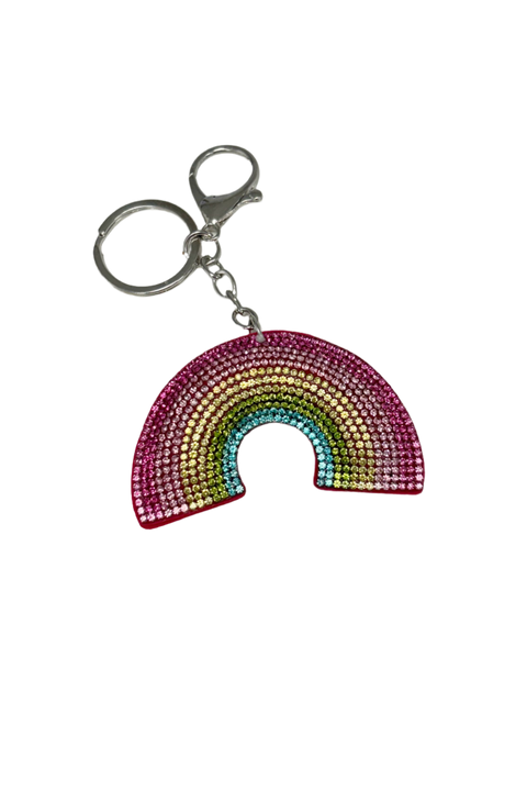 Beverly Rainbow Keyring/Handbag Charm