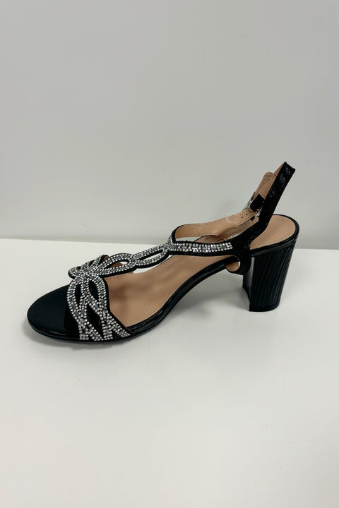 Cruz Embellished Block Heel Sandals