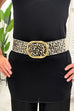 Jody Leopard Print Belt