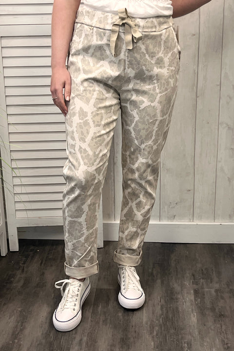 Taylor Animal Print Magic Trousers