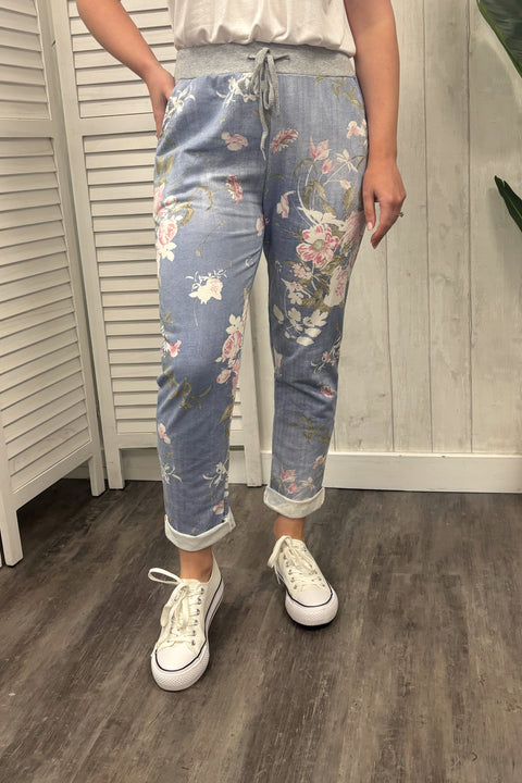 Harriet Trailing Peony Joggers