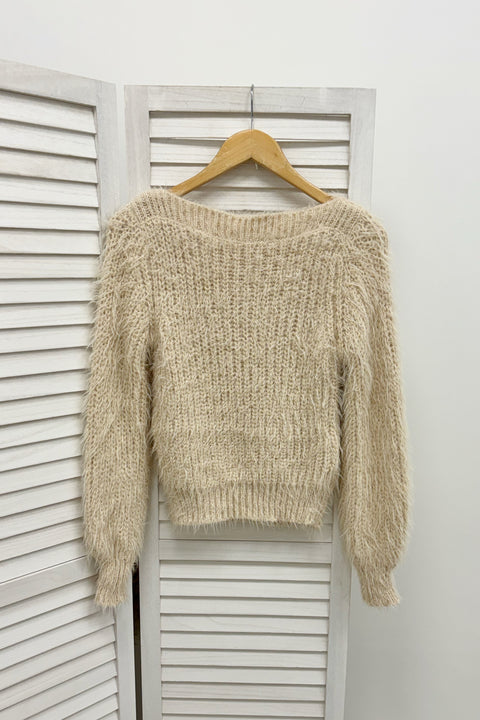 Faith Fluffy Statement Knit