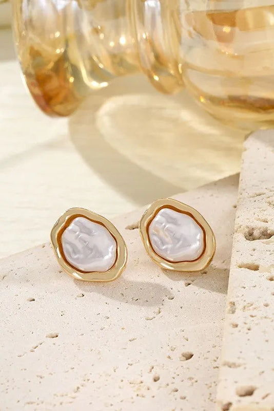 Lacy Pearl Earrings