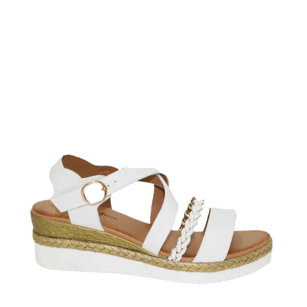 Ember Cross Strap Sandals