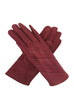 Calista Stitch Detail Suedette Gloves