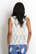 Karrie Front Tie Crochet Waistcoat
