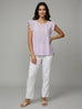 Elaine Frill Sleeve Top
