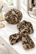 Fallon Furry Beret & Scarf Set