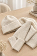Beau Bouclé Hat Scarf and Mittens Set
