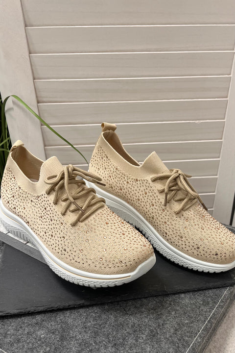 Louise Gem Embellished Trainers