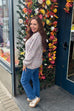 Heidi Chenille Fleck Top