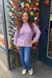 Heidi Chenille Fleck Top